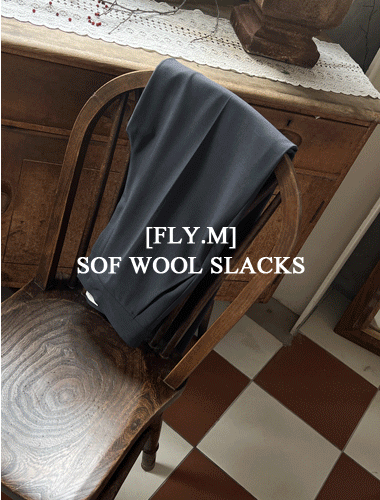 [FLY.M] 소프-wool slacks (9천장돌파!)
